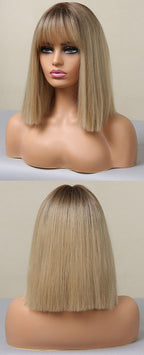 Perruque Courte Droite À Usage Quotidien - rachelhair