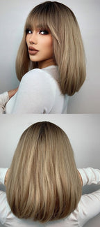 Perruque Courte Naturelle Pour Femme - rachelhair