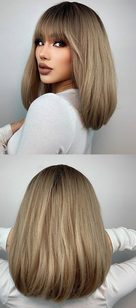 Perruque Courte Naturelle Pour Femme - rachelhair