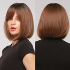 Perruque Synthétique Bouclée Longueur Épaule - rachelhair