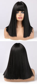 Perruques Synthétiques Longues et Lisses - rachelhair