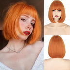Bangs perruques synthétiques pour femmes - rachelhair