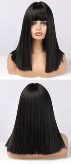 Perruques Auburn droites naturelles pour femmes - rachelhair