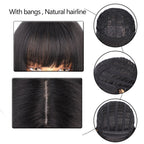 Bangs perruques synthétiques pour femmes - rachelhair