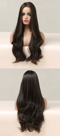 Perruques synthétiques longues vagues naturelles pour femmes - rachelhair