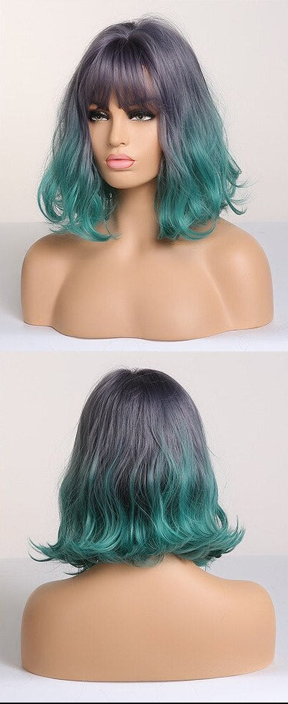 Perruques Ondulées Naturelles De Longueur Moyenne Pour Femmes - rachelhair
