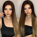 Perruques Synthétiques Longues Droites Pour Femmes - rachelhair
