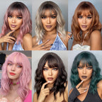 Perruque Synthétique Court Bob - rachelhair