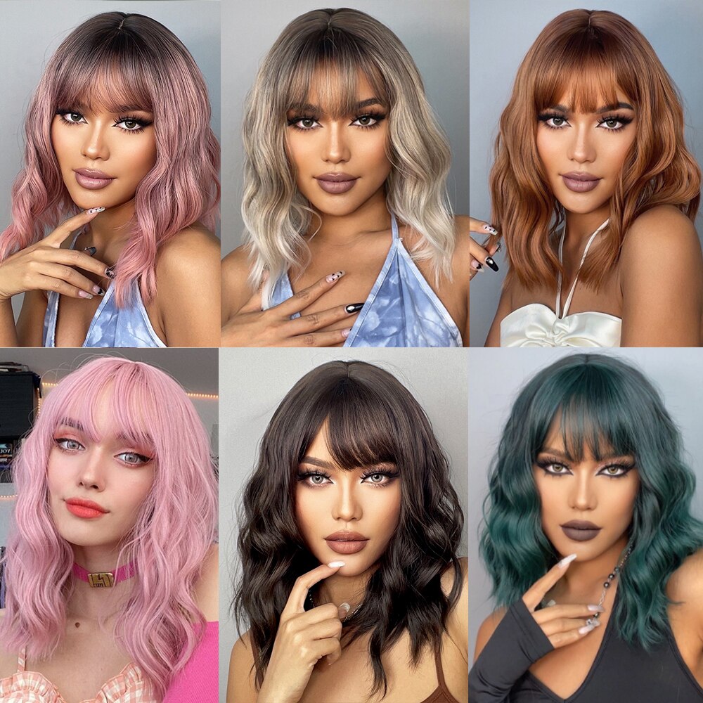 Perruque Synthétique Court Bob - rachelhair