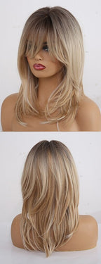 Perruques Auburn droites naturelles pour femmes - rachelhair