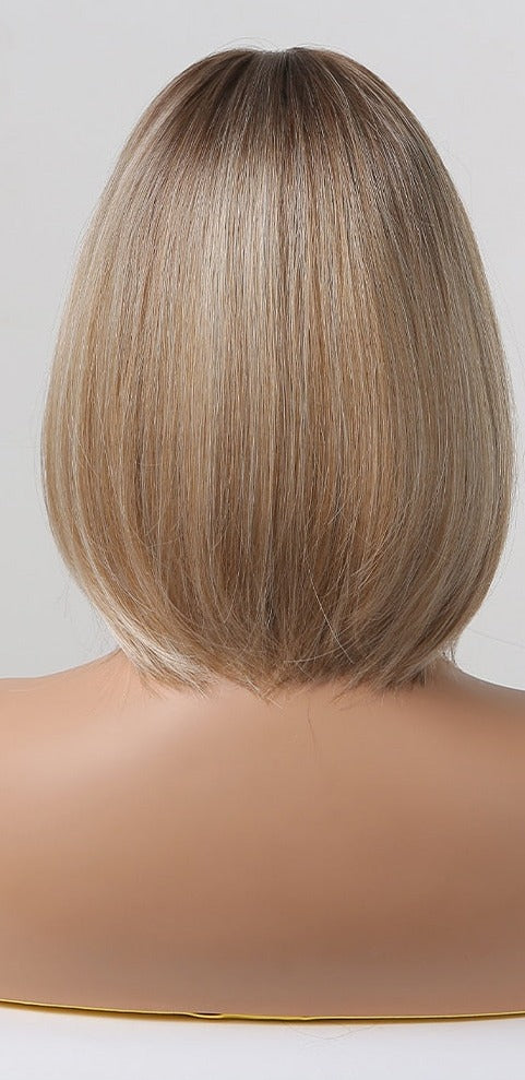 Perruque Bob Droite Courte Avec Frange Pour Femme - rachelhair