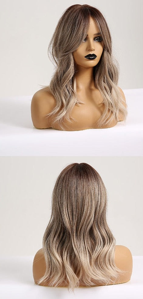 Cheveux Synthétiques Naturels Courts Et Droits Pour Femmes - rachelhair