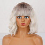 Perruque Synthétique Courte Ambre Bouclée - rachelhair
