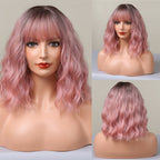 Perruque Bob Droite Courte Avec Frange Pour Femme - rachelhair