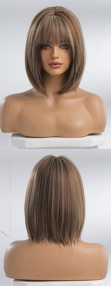 Perruques Synthétiques Courtes Pour Femmes - rachelhair