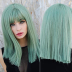 Perruque Longue Et Droite Avec Frange - rachelhair