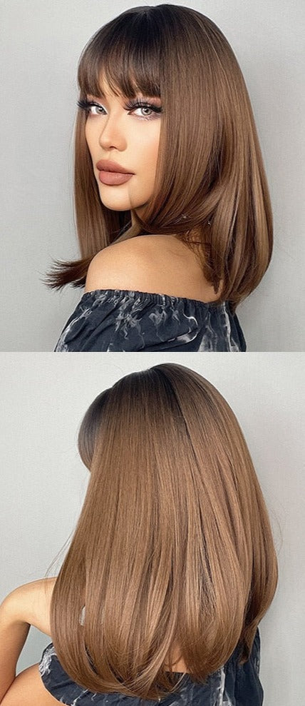 Perruque Courte Naturelle Pour Femme - rachelhair
