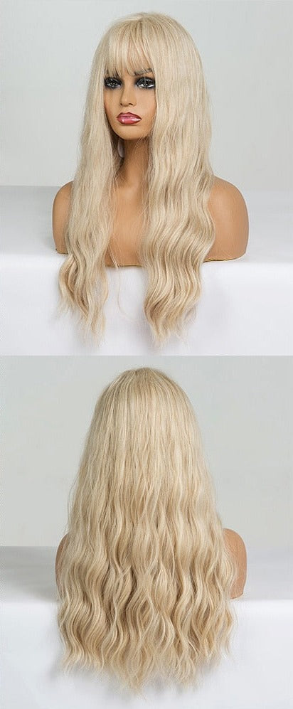 Perruques Synthétiques Longues Et Lâches Pour Femmes - rachelhair