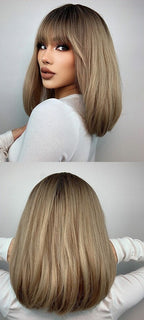 Perruques Synthétiques Courtes Pour Femmes - rachelhair