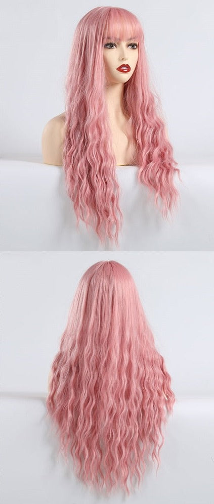 Perruques Synthétiques Longues Et Lâches Pour Femmes - rachelhair