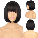 Bangs perruques synthétiques pour femmes - rachelhair
