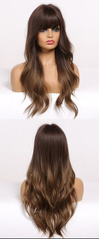 Perruques Synthétiques Longues Et Lâches Pour Femmes - rachelhair