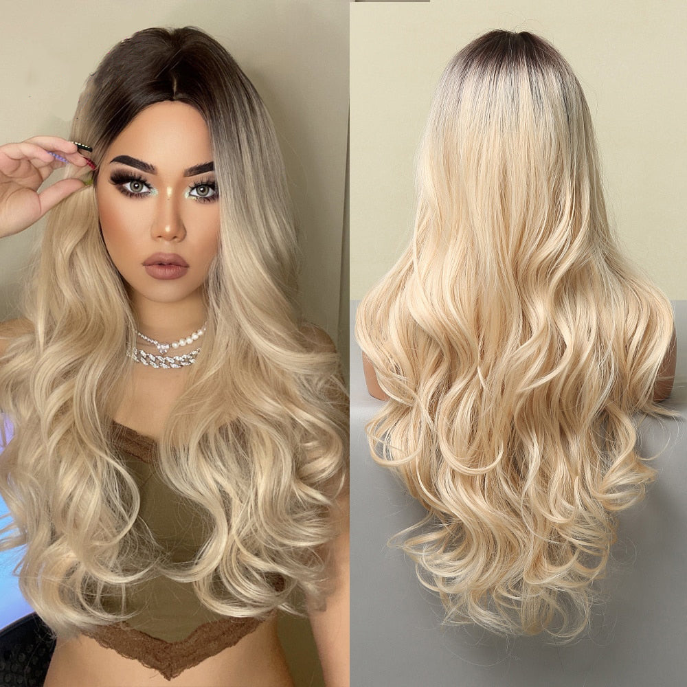 Body Wave Halloween Cosplay Perruque Naturelle