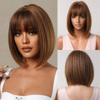 Perruques Bob Droites Courtes - rachelhair