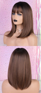 Perruques Synthétiques Longues et Lisses - rachelhair