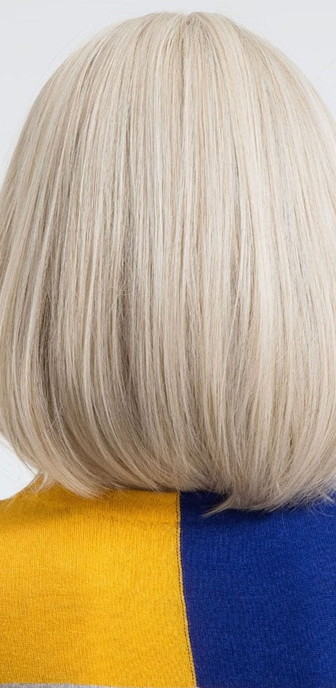 Perruque Longue Et Droite De Cheveux Blonds Mélangés - rachelhair