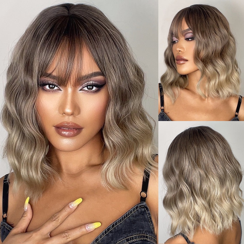 Perruques Synthétiques Longues et Lisses - rachelhair