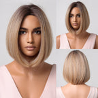 Perruques Synthétiques Courtes Droites - rachelhair