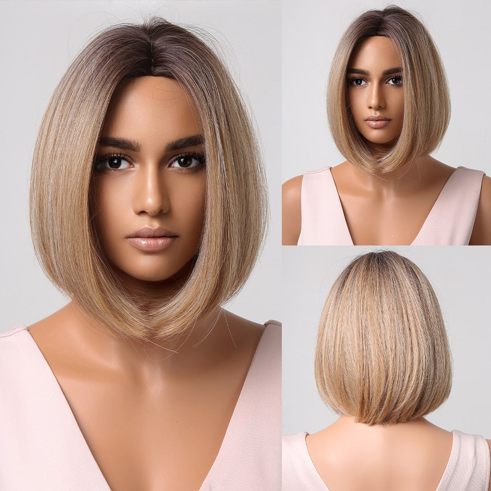 Perruques Bob Droites Courtes - rachelhair