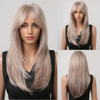 Perruques Synthétiques Longues et Lisses - rachelhair