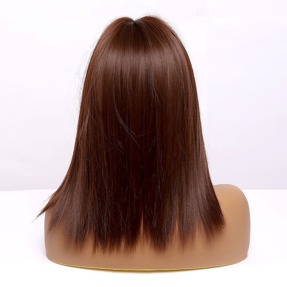 Perruques Auburn droites naturelles pour femmes - rachelhair