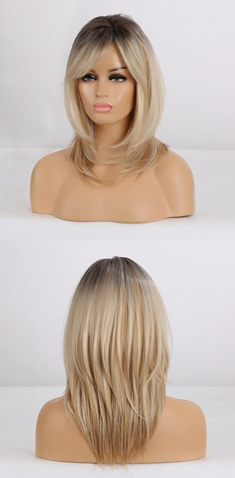 Perruque Courte Droite À Usage Quotidien - rachelhair
