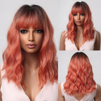 Perruque Synthétique Bouclée Longueur Épaule - rachelhair