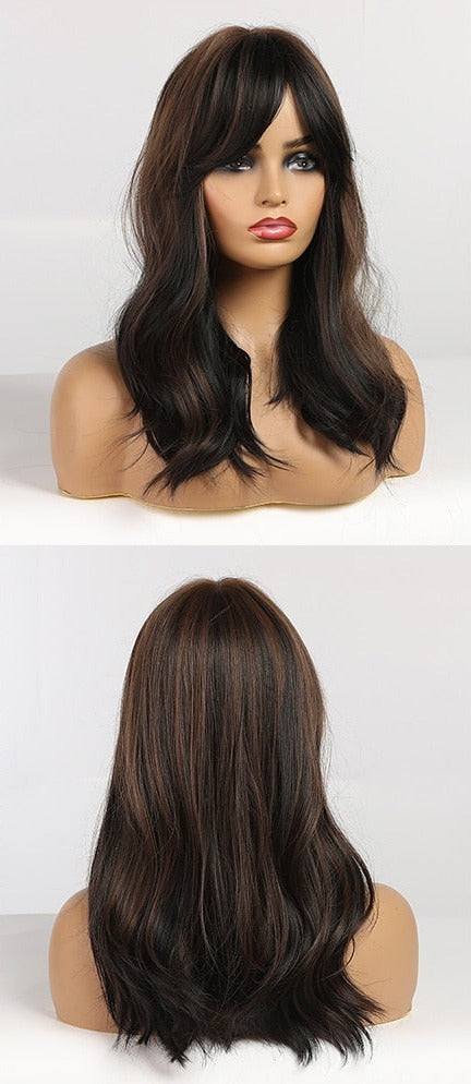 Perruques Synthétiques Longues et Lisses - rachelhair