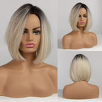 Perruque Synthétique Bouclée Longueur Épaule - rachelhair