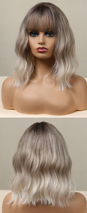 Perruque Courte Droite À Usage Quotidien - rachelhair