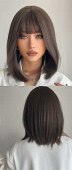 Perruques Synthétiques Courtes Pour Femmes - rachelhair