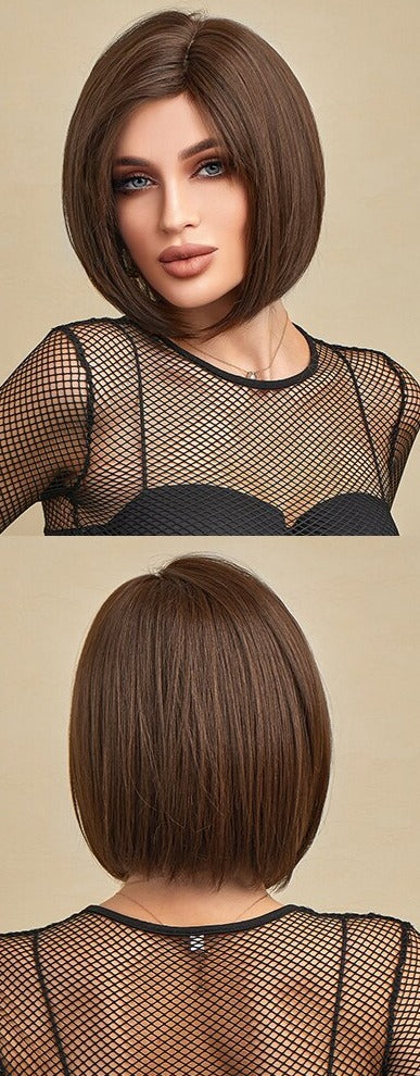 Perruque Courte Naturelle Pour Femme - rachelhair