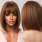Perruque Synthétique Cheveux Raides Courts pour Femme - rachelhair