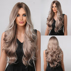 Mixte Blonde Highlight Perruques Cosplay - rachelhair