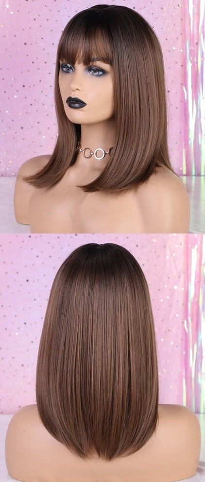 Perruque Moyenne Vague Blond Cendré - rachelhair