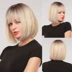 Perruque Synthétique Bouclée Longueur Épaule - rachelhair