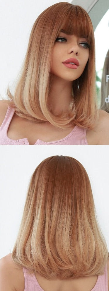 Perruque Courte Naturelle Pour Femme - rachelhair