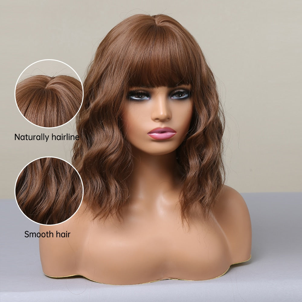 Perruque Synthétique Court Bob - rachelhair