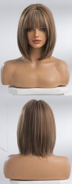 Perruques Synthétiques Courtes Pour Femmes - rachelhair